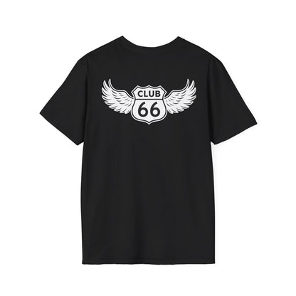 66 Club Logo Tee Black