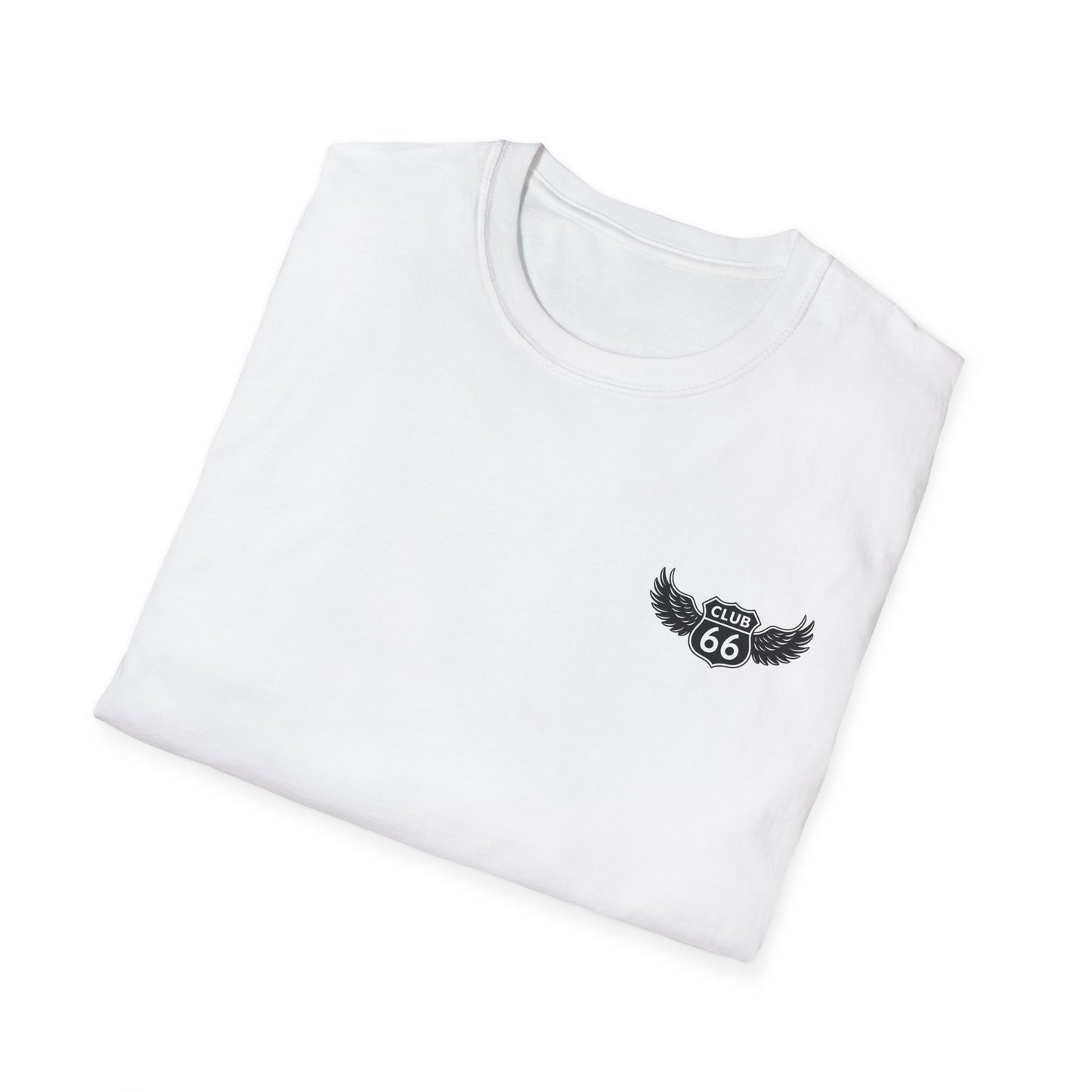 66 Club Logo Tee White