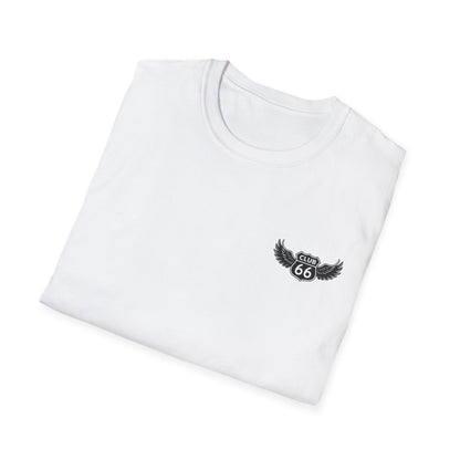 66 Club Logo Tee White