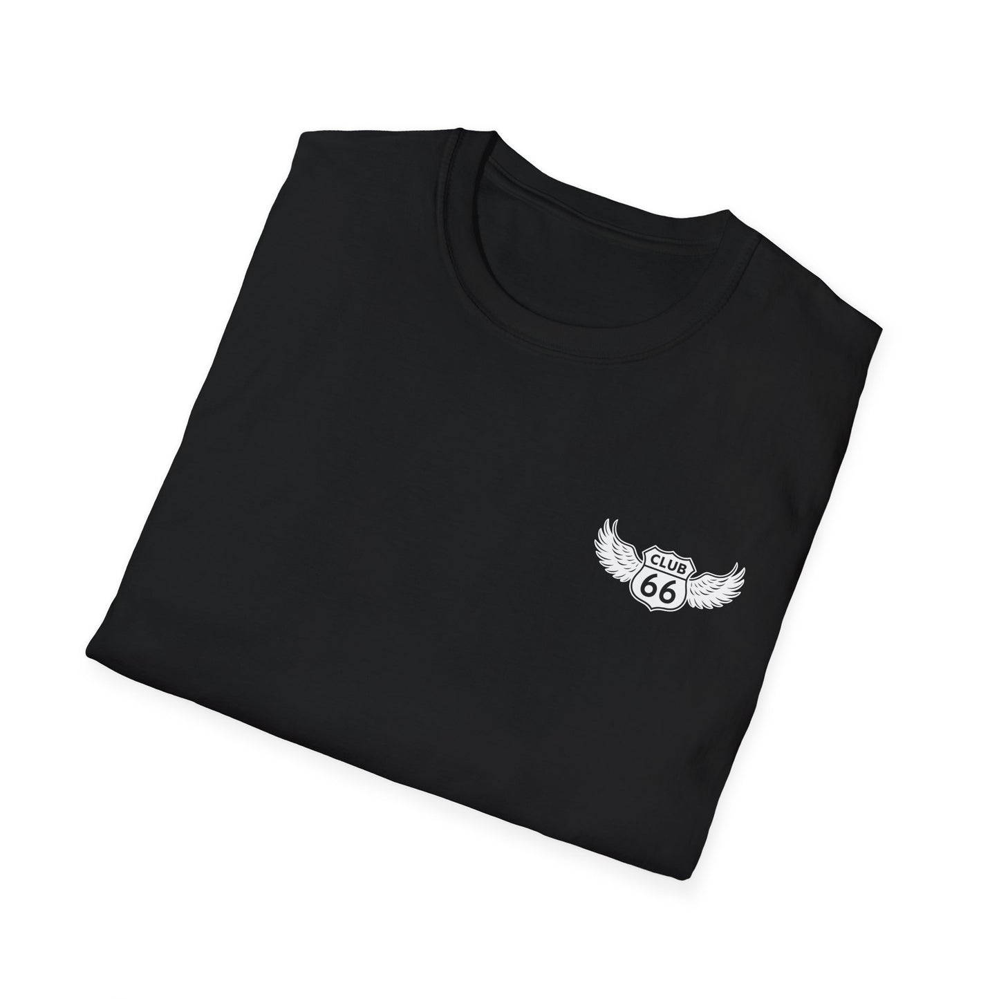 66 Club Logo Tee Black