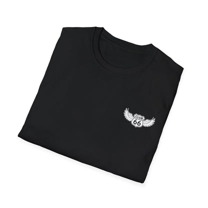 66 Club Logo Tee Black