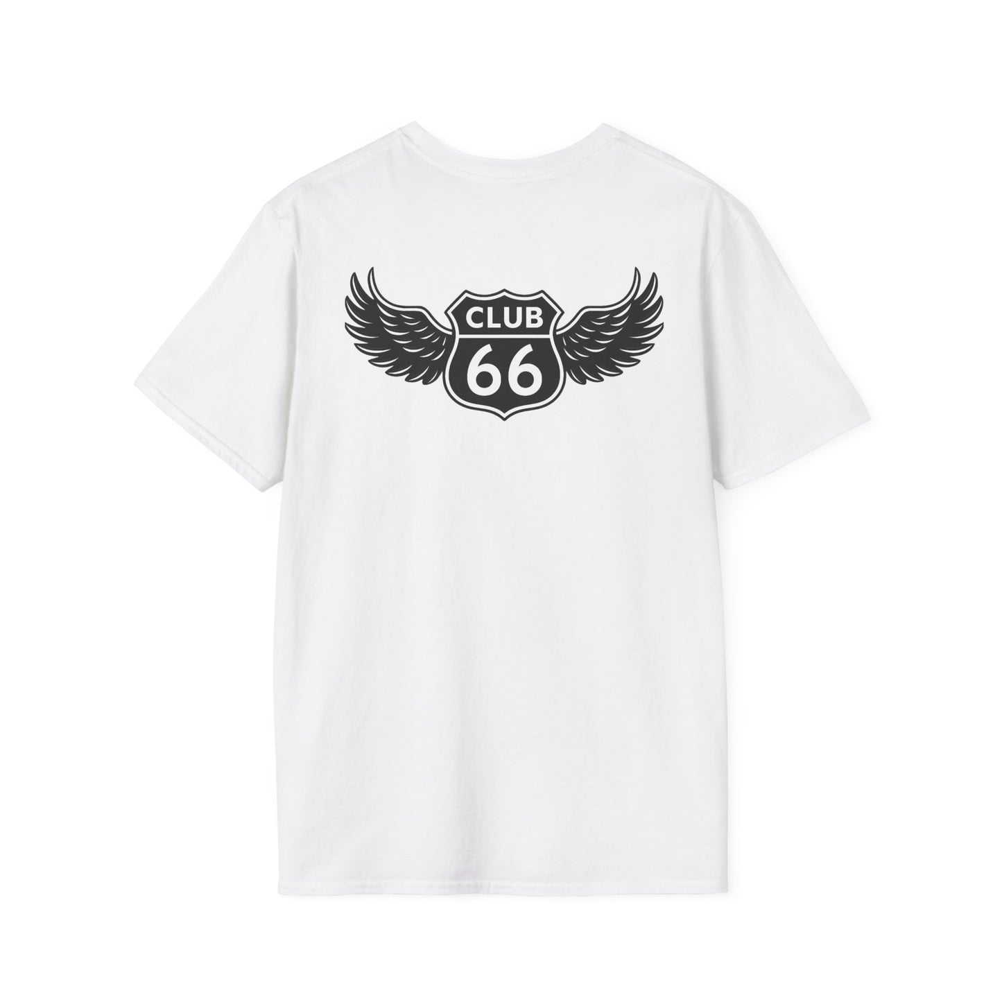 66 Club Logo Tee White
