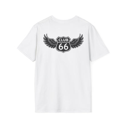 66 Club Logo Tee White