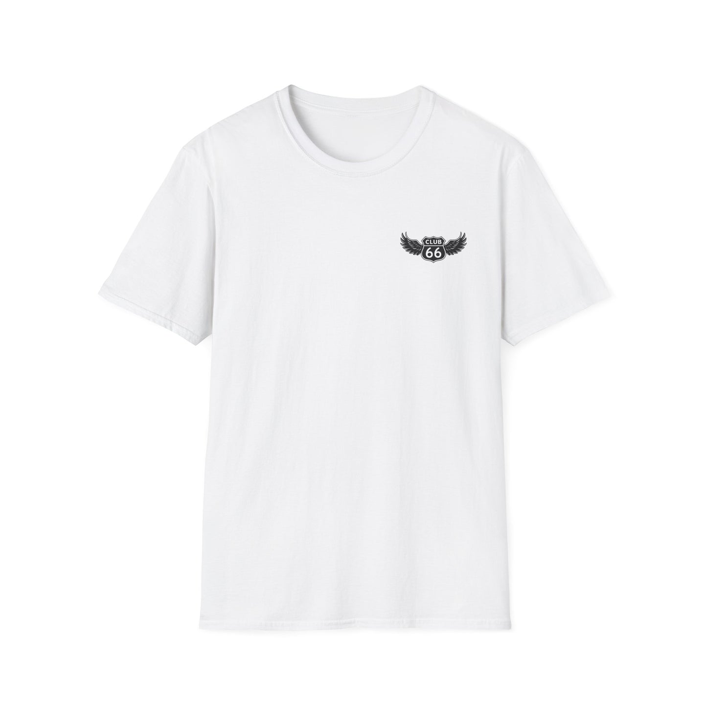 66 Club Logo Tee White